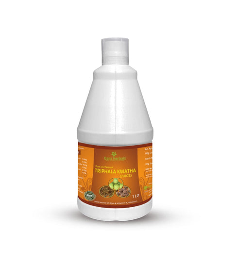 Balu Herbals Triphala Kwatha (Juice) 1 Ltr Juice